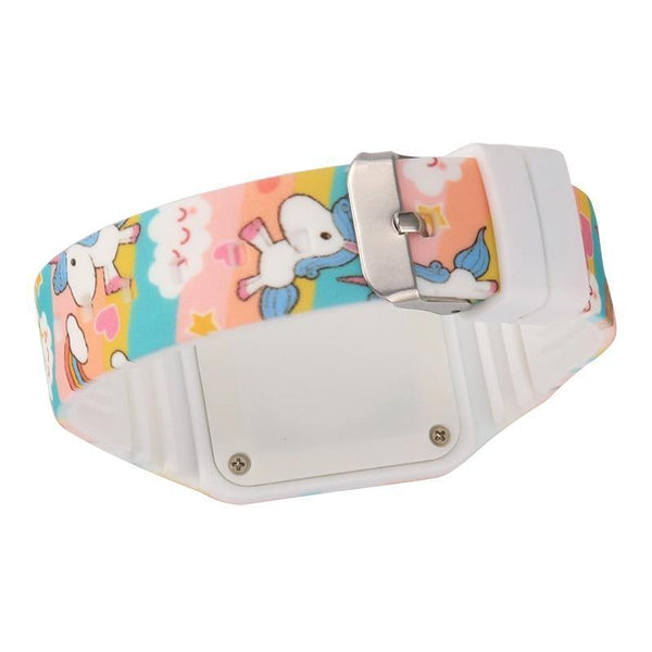 Planet Gates Children's Watches Cute Girl's Wrist Watch Quartz Analog Student Clock unicorn watch for girls led display watch