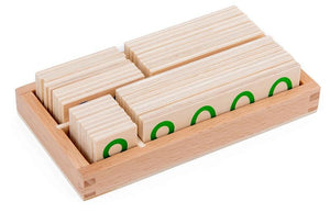 Planet Gates Children's wooden montessori numbers 1-9000 learning card math teaching aids preschool children early education educational toys