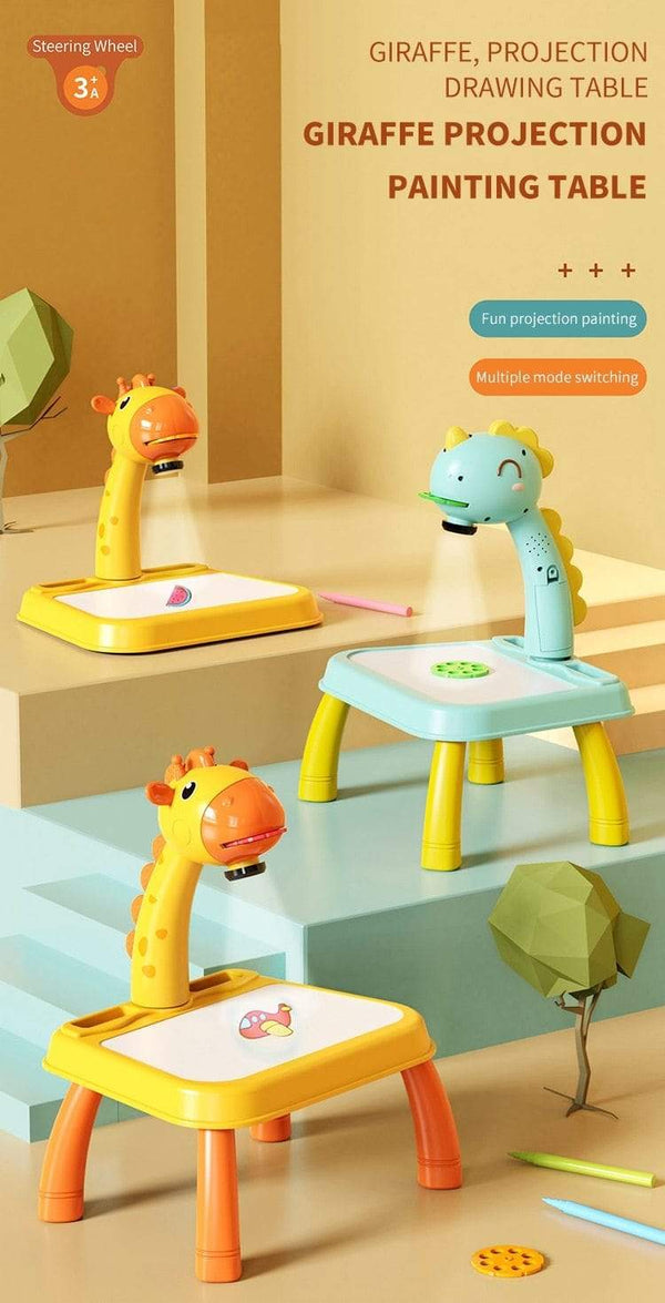 Planet Gates Children Toys Projection Drawing Set Kids Book Сoloring Pen Tools Montessori Set Baby Learning Educational Gifts Toy For Girl