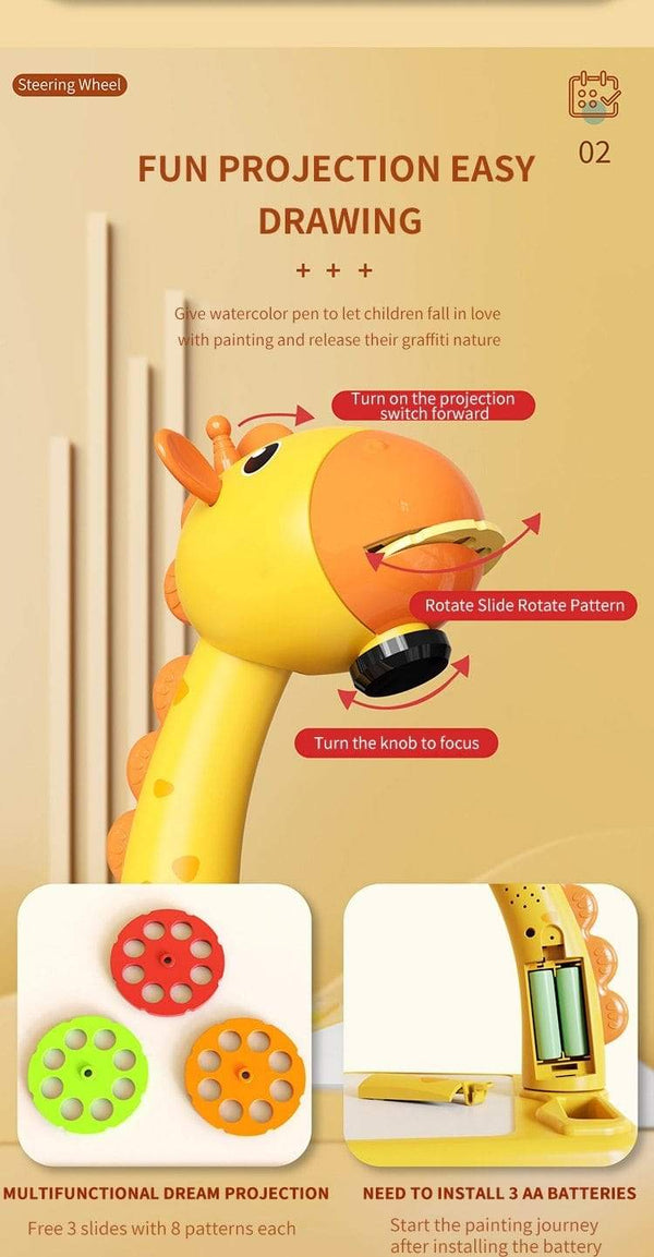 Planet Gates Children Toys Projection Drawing Set Kids Book Сoloring Pen Tools Montessori Set Baby Learning Educational Gifts Toy For Girl