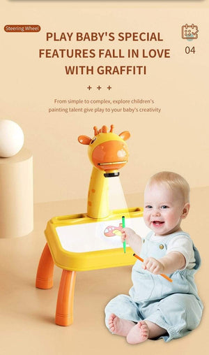 Planet Gates Children Toys Projection Drawing Set Kids Book Сoloring Pen Tools Montessori Set Baby Learning Educational Gifts Toy For Girl