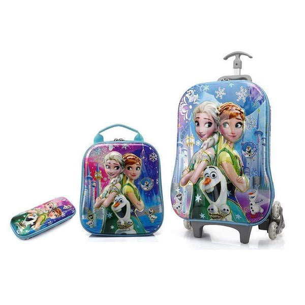 Planet Gates Children Travel Trolley Bag Student Trolley Case Cute Kids Suitcase Boy Girl Cartoon Bag Pencil Box Children Gift