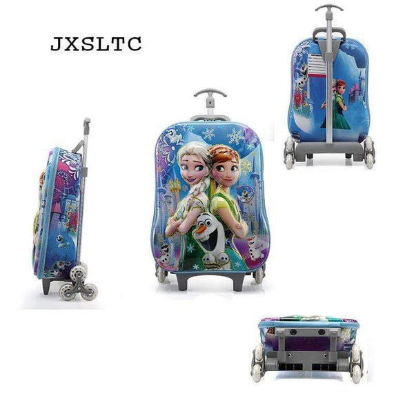 Planet Gates Children Travel Trolley Bag Student Trolley Case Cute Kids Suitcase Boy Girl Cartoon Bag Pencil Box Children Gift
