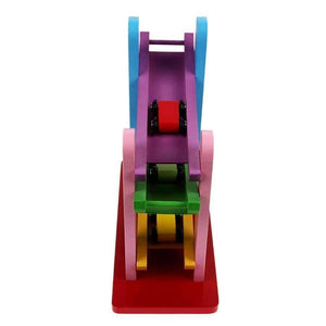 Planet Gates Children Trolley Track Classic Toys Slippery Car Color Design Environmentally Wooden Toys For Slippery Car