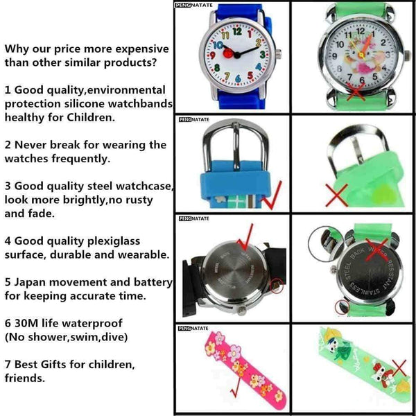 Planet Gates Children Watches Hot Sale 3D Cartoon Excavator Silicone Bracelet Wristwatch Fashion Student Kids Watch Boys Gifts