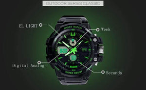 Planet Gates Children Watches LED Digital Quartz Watch Boy Girl Student Multifunctional Waterproof Wristwatches For Kids