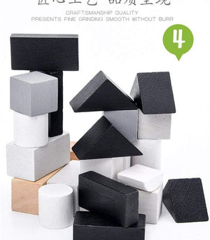 Planet Gates Children Wooden Puzzle Domino Tangram Toys Early Learning Education Intelligence Kids Interactive Game Toys with Retail Box