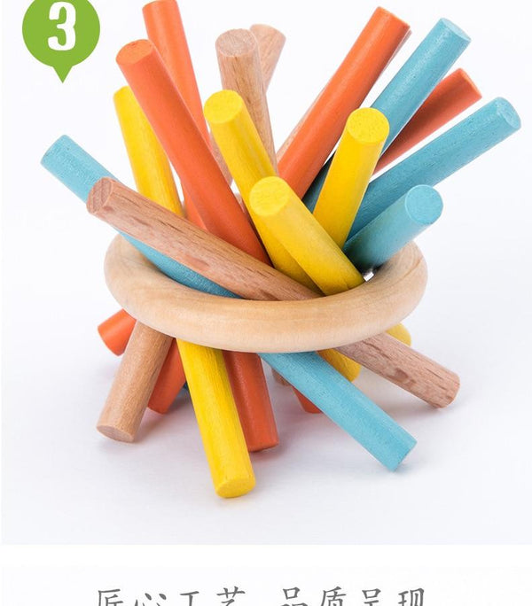 Planet Gates Children Wooden Puzzle Domino Tangram Toys Early Learning Education Intelligence Kids Interactive Game Toys with Retail Box