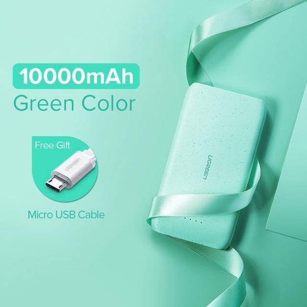 Ugreen Power Bank 20000mAh Slim Powerbank For Xiaomi Mi 8 Portable External Battery Charger For iPhone 7 8 X Dual USB Pover Bank - Planet Gates