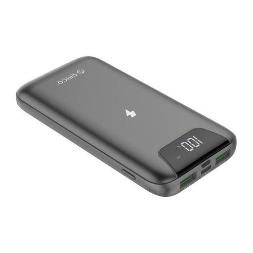 Planet Gates China / 10000mAh ORICO 10000 mAh Power Bank Wireless Charging Powerbank External Battery Power-bank With LED Display for Mobile Phone Tablets