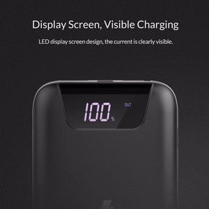 Planet Gates China / 10000mAh ORICO 10000 mAh Power Bank Wireless Charging Powerbank External Battery Power-bank With LED Display for Mobile Phone Tablets