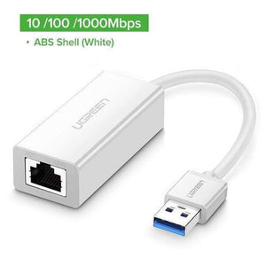 Planet Gates China / 1000Mbps-ABS White USB Ethernet Adapter USB 3.0 2.0 Network Card to RJ45 Lan for Windows 10