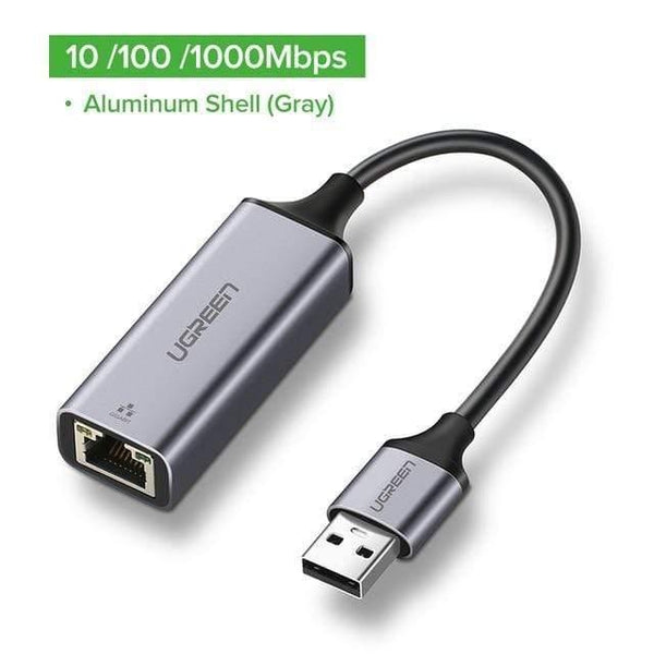 Planet Gates China / 1000Mbps-Aluminum USB Ethernet Adapter USB 3.0 2.0 Network Card to RJ45 Lan for Windows 10