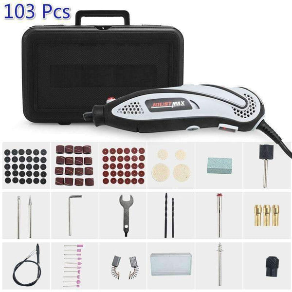 Planet Gates China / 103pcs / EU Electric Drill 220V 150W Power Tools within 3.2mm Chuck Electric Drilling Polishing Grinding Shiled Rotary Tool For Dremel Drill