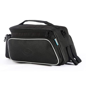 Planet Gates China 10L Roswheel Bicycle Trunk Pannier Bike Rear Carrier Bag Tear-resistant Black Seat Bag Cycling Pouch Handle Bag