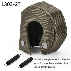 Planet Gates China / 1303 2T 100% Full Titanium T3 Turbo Blanket Turbo Heat Shield Fit : T2 T25 T28 GT28 GT30 GT35 And Most T3 Turbo For Audi A4 BMW E46