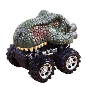 Planet Gates China / 1PC 3 Dinosaur Toys Clockwork Pull Back  Dino Model Animal Vehicles Truck Hobby Educational Mini Kids Toys For Boys
