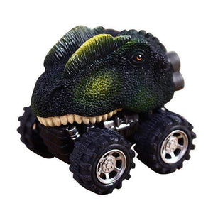 Planet Gates China / 1PC 4 Dinosaur Toys Clockwork Pull Back  Dino Model Animal Vehicles Truck Hobby Educational Mini Kids Toys For Boys