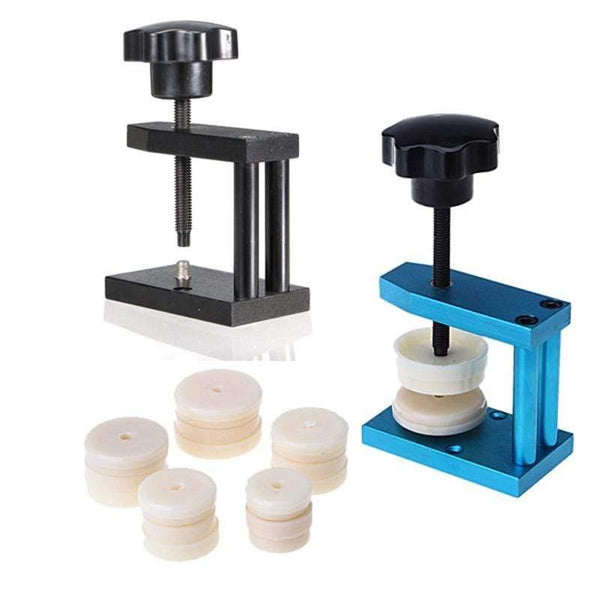 Planet Gates China 1Pcs Watch Case Press 12 Dies Watch Crystal Front Back Case Cover Screw Press Presser Close Watchmakers Repair Kit Tools