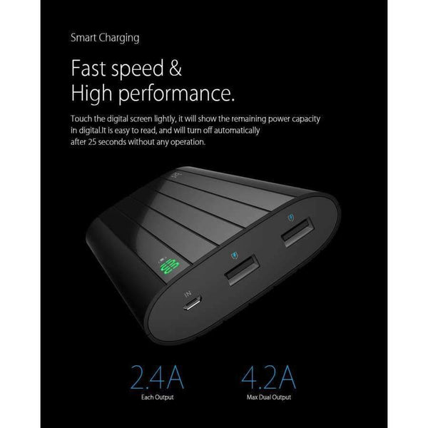 Planet Gates China / 20000mAh Power bank Vinsic Iron P6 20000mAh Power Bank External Battery Charger Dual USB for iPhone X  iPhone 8 Samsung HTC