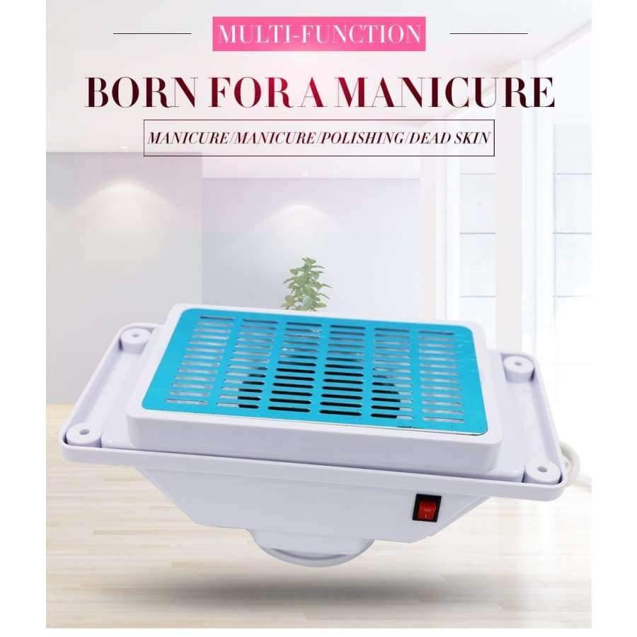 Planet Gates China / 25w 220V EU Plug Nail Dust Collector Nail Art Nails Manicure Machine Manicure Tools Equipment Nail Art Vacuum Cleaner Machine Manicure EU/US plug