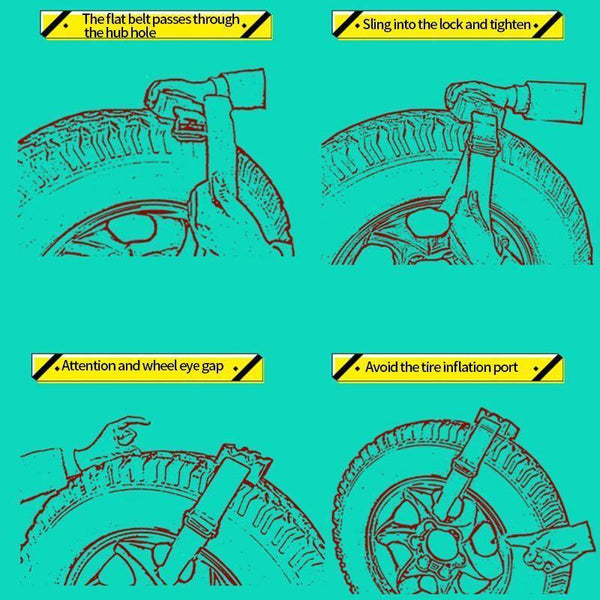 Planet Gates China 2pcs Car Snow Chains Rubber Snow Chains Universal Car Suit Tyre Winter Roadway Safety Auto Tire Chains Snow Climbing Mud Ground