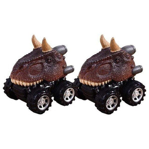 Planet Gates China / 2PCS Dinosaur Toys Clockwork Pull Back  Dino Model Animal Vehicles Truck Hobby Educational Mini Kids Toys For Boys
