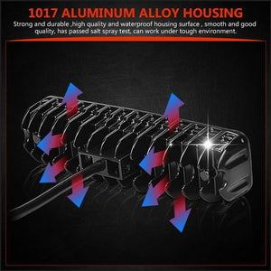 Planet Gates China / 2Pcs Double Color 1/2Pcs 6 inch 18W LED Work Light Flood Beam Spotlight Truck Light For Jeep Motorcycles Offroad 4x4 ATV 4WD SUV UAZ Car Fog Light