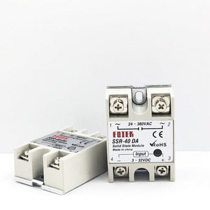 Planet Gates China / 2pcs SSR-40DA REX-C100 Digital PID Temperature Controller Thermostat SSR output + Max.40A SSR Relay + K Thermocouple Probe High Quality