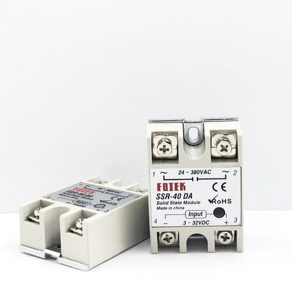 Planet Gates China / 2pcs SSR-40DA REX-C100 Digital PID Temperature Controller Thermostat SSR output + Max.40A SSR Relay + K Thermocouple Probe High Quality