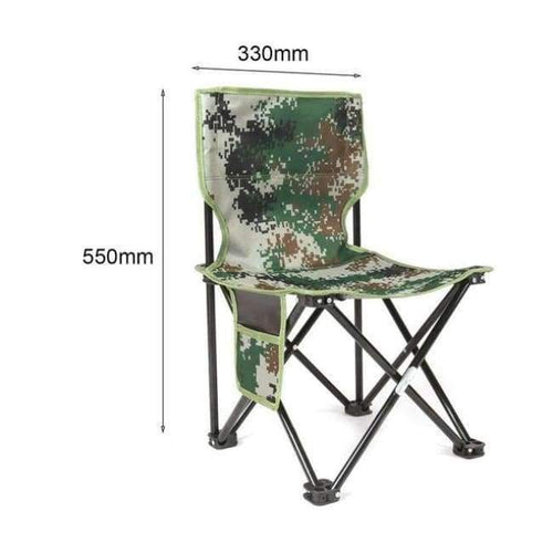 Planet Gates China / 33x55cm New Foldable Four Corners Chair Camouflage Outdoor Stool Chair  Ultralight Aluminum Alloy Seat for Camping Hiking Fishing Picnic