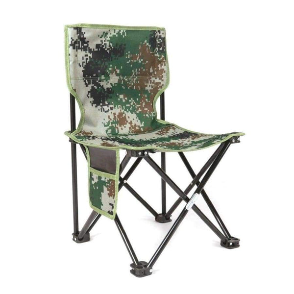 Planet Gates China / 33x55cm New Foldable Four Corners Chair Camouflage Outdoor Stool Chair  Ultralight Aluminum Alloy Seat for Camping Hiking Fishing Picnic