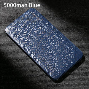 Planet Gates China / 5000mah Blue Power bank USAMS Mosaic Ultra Slim 5000mAh Powerbank for iPhone Mobile Phone