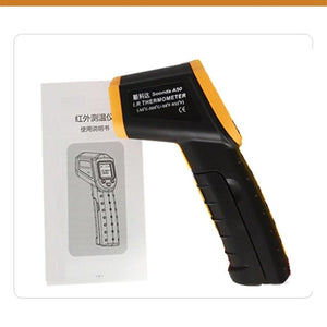 Planet Gates China / 500C-No Box 500C Digital Non-Contact Infrared Thermometer Laser Pyrometer For Boiler Home Oven Confectionery Bath Water BBQ Temperature Mete