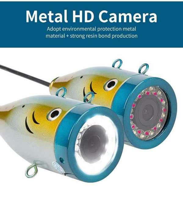 Planet Gates China / 50M-No DVR Fish Finder 15/30/50M DVR 1000TVL Underwater Hunting Video Camera for fishing 7"Monitor 24 Controllable LEDs