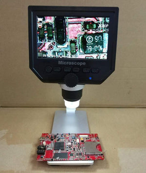 Planet Gates China 600X  digital microscope electronic video microscope 4.3 inch HD LCD soldering microscope  phone repair