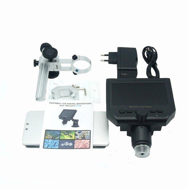 Planet Gates China 600X  digital microscope electronic video microscope 4.3 inch HD LCD soldering microscope  phone repair