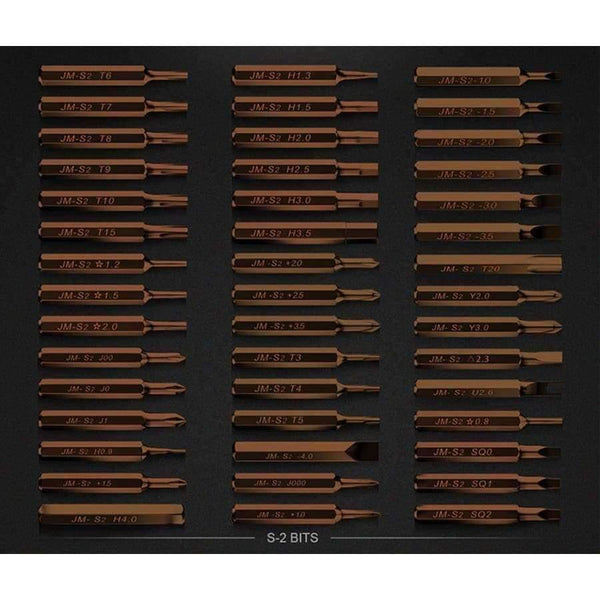 Planet Gates China 61 in 1 Screwdriver kits Repair Hand Tools Kit for Mobile Phone Computer Electronic Model DIY Repair S-2 bits