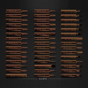 Planet Gates China 61 in 1 Screwdriver kits Repair Hand Tools Kit for Mobile Phone Computer Electronic Model DIY Repair S-2 bits