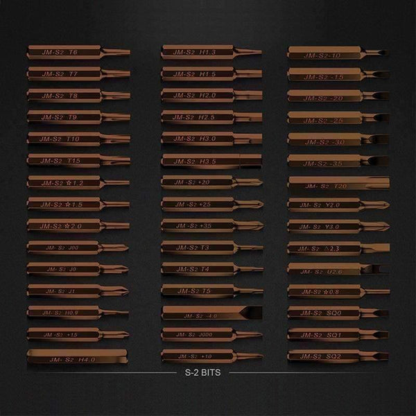 Planet Gates China 61 in 1 Screwdriver kits Repair Hand Tools Kit for Mobile Phone Computer Electronic Model DIY Repair S-2 bits