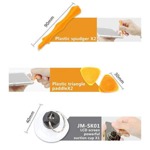 Planet Gates China 7-In-1 repair kit For Iphone Phone Precision Screwdrivers, Spudger, Plastic Triangle, suction cup Repair Tool Set