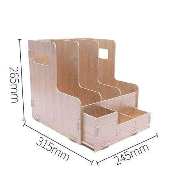 Planet Gates China / 79220 Office Desk Organizer DIY Document File Cabinet Multifunction Desk Accessories Storage Magazine Book Desk Shelf