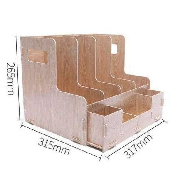 Planet Gates China / 79221 Office Desk Organizer DIY Document File Cabinet Multifunction Desk Accessories Storage Magazine Book Desk Shelf