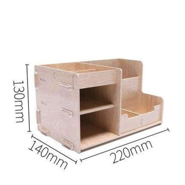 Planet Gates China / 79230 Office Desk Organizer DIY Document File Cabinet Multifunction Desk Accessories Storage Magazine Book Desk Shelf