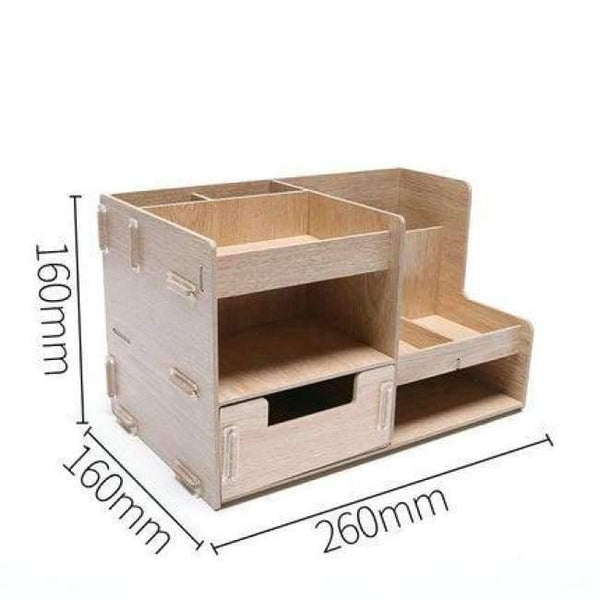 Planet Gates China / 79231 Office Desk Organizer DIY Document File Cabinet Multifunction Desk Accessories Storage Magazine Book Desk Shelf