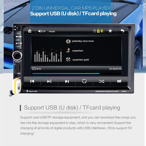 Planet Gates China / 8G card with camera Car Audio Autoradio 2 Din GPS Navigation 7 inch LCD Touch Screen Auto Radio Stereo Bluetooth Car Multimedia Player 2din