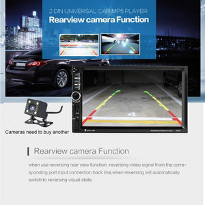 Planet Gates China / 8G card with camera Car Audio Autoradio 2 Din GPS Navigation 7 inch LCD Touch Screen Auto Radio Stereo Bluetooth Car Multimedia Player 2din