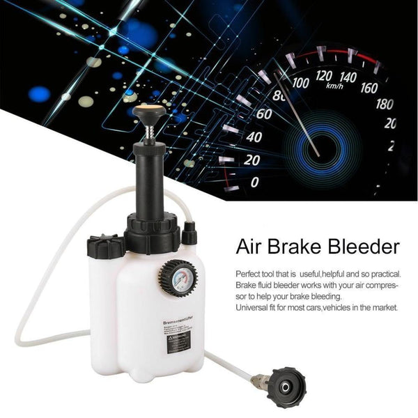 Planet Gates China 90 to 120 PSI Single Pot Air Brake Bleeder Fluid Change Kit Car Auto Air Powered Pneumatic Brake Vacuum Tool Vehicles Equipment