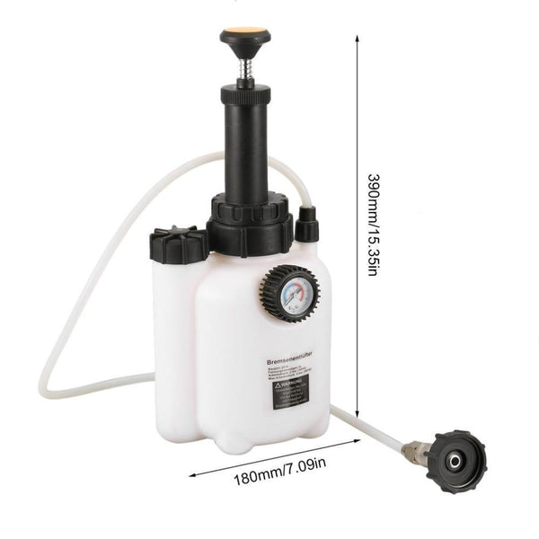 Planet Gates China 90 to 120 PSI Single Pot Air Brake Bleeder Fluid Change Kit Car Auto Air Powered Pneumatic Brake Vacuum Tool Vehicles Equipment