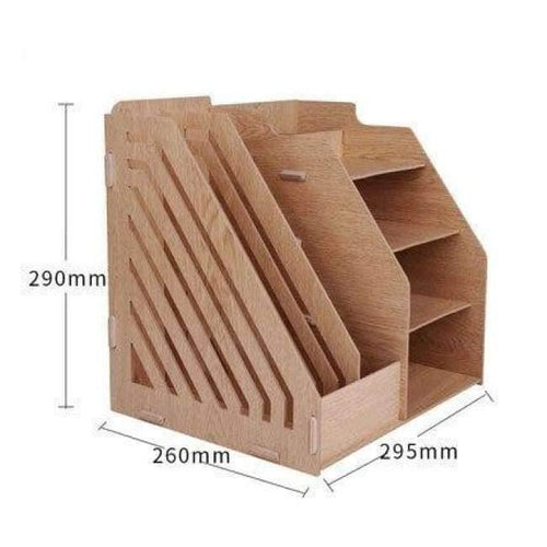 Planet Gates China / 9842 Office Desk Organizer DIY Document File Cabinet Multifunction Desk Accessories Storage Magazine Book Desk Shelf